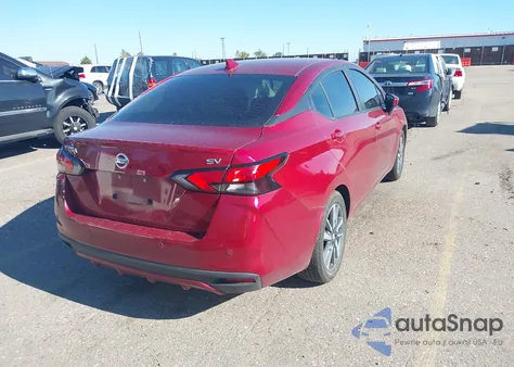 2021 Nissan Versa Sv Xtronic Cvt from USA, damaged, VIN 3N1CN8EV7ML885634